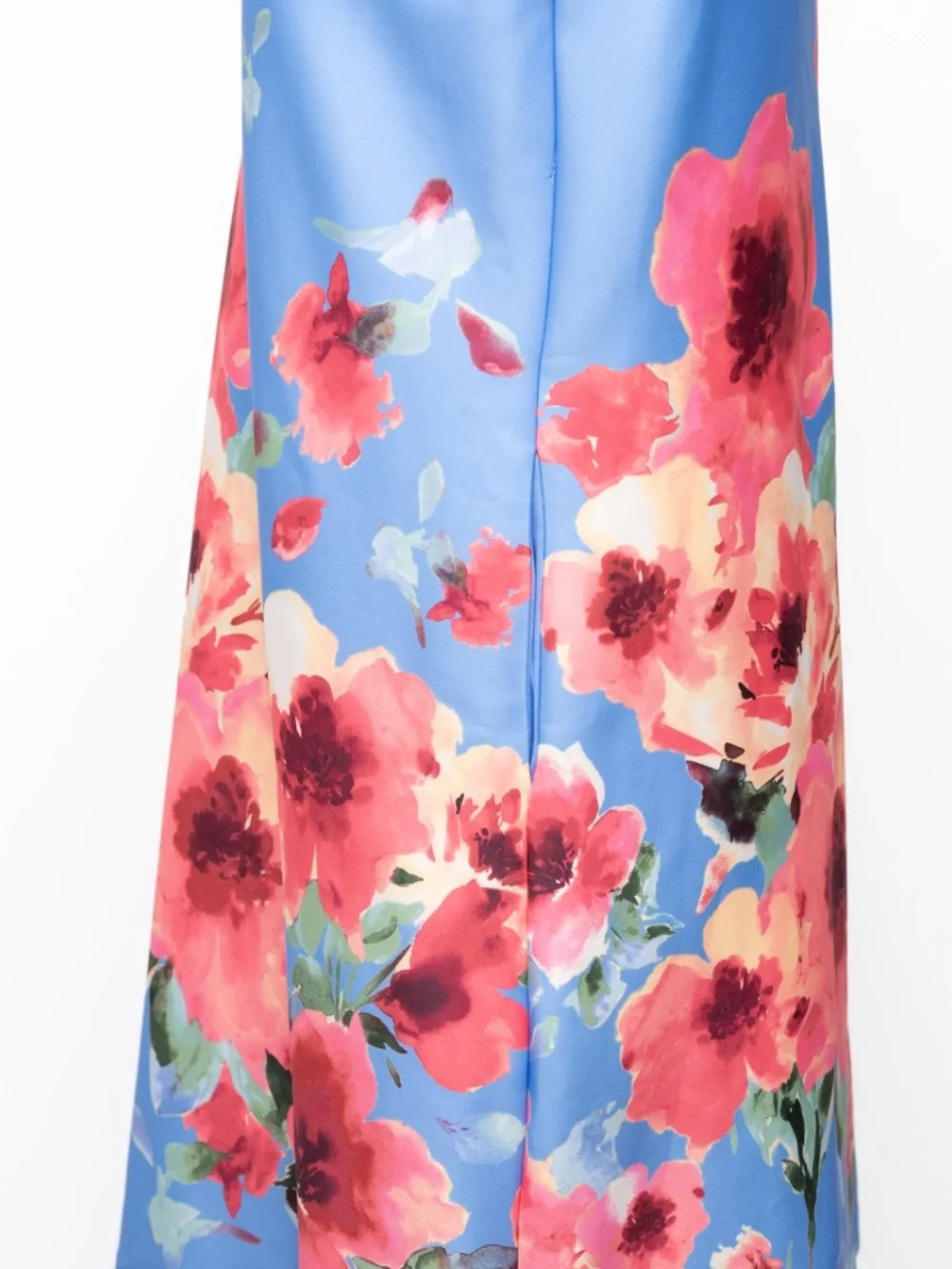 Anne Klein - Sleeveless Floral Print A-Line Shift Dress - Picture 8 of 14